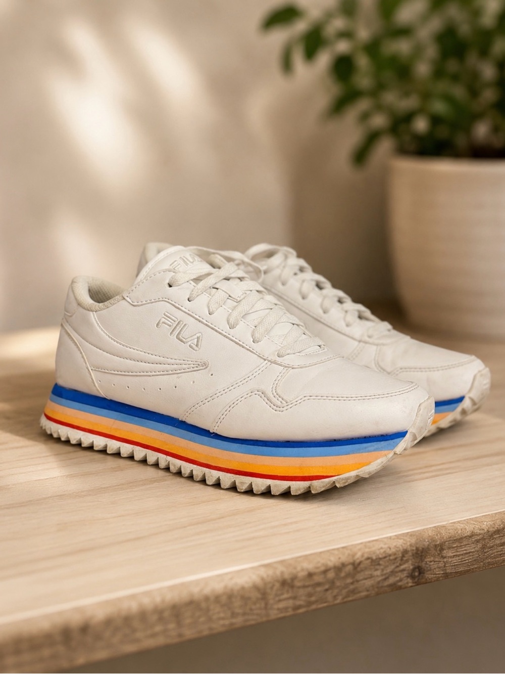 FILA Rainbow Platform Sneakers